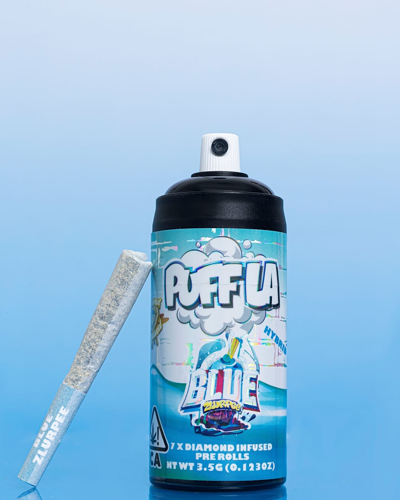 Puff la blue zlurpee pre rolls Puff la blue zlurpee pre rolls