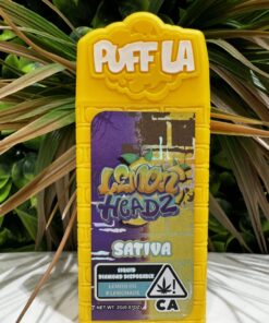 Puff LA Lemon Headz Disposable 2g Liquid Diamond vape carts